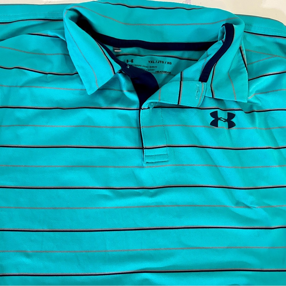 Under Armour Dri Fit Boys Polo Size XLarge
